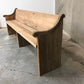 81-90" Reclaimed solid wood raw wax finish dining / entry /bedroom/footboard bench