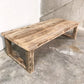 Modern rustic insustrial Cyle coffee table, reclaimed wood